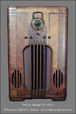 1937 Philco Model 37-116X